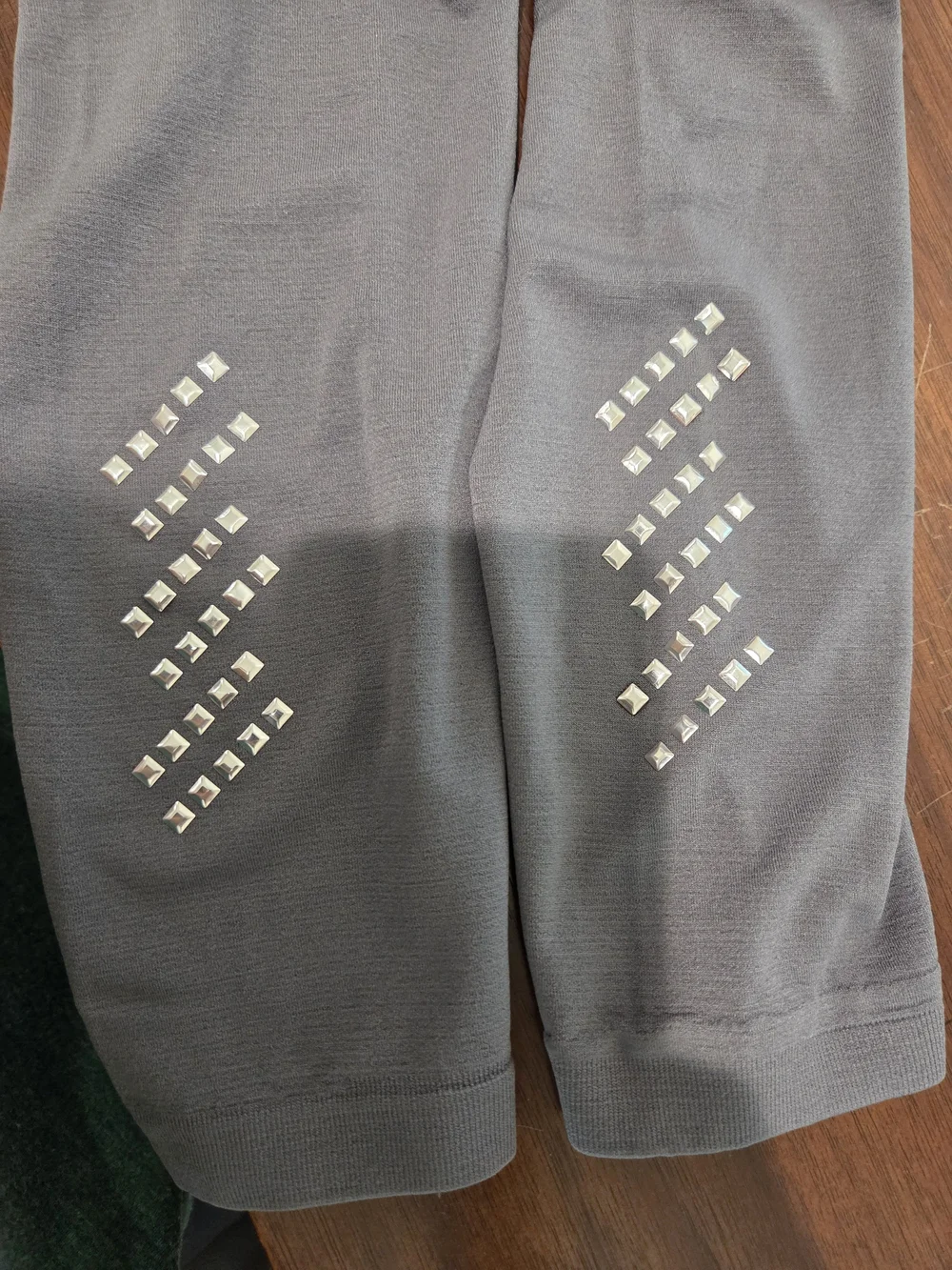High-Waist Seamless Leggings/Tights - Charcoal